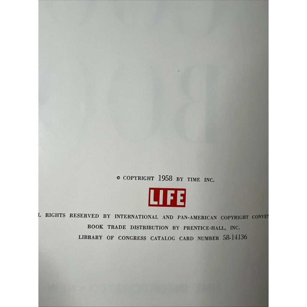 LIFE Picture Cook Book 1958 Time Inc First Printing‎ Hardcover Book
